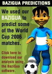 Download our WC2006 predictions using BaziGua